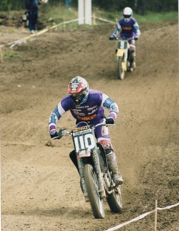 Samuli Aro, tuleva enduron maailmanmestari Karkkila SM 125cc 1996